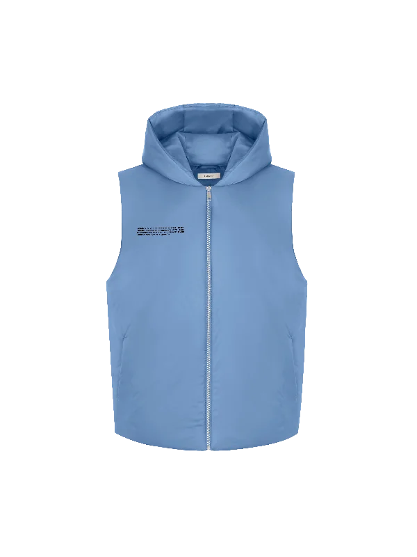 Womens DNA Flower-Warmth Gilet—summit blue